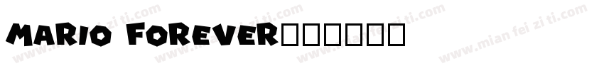 MARIO FOREVER字体转换